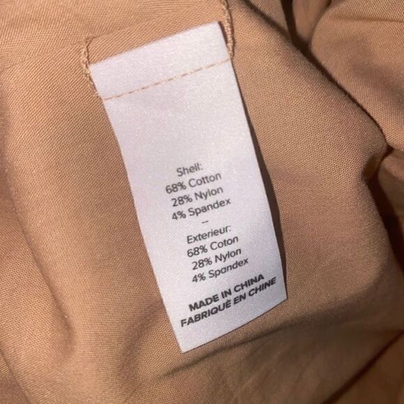 Cing a Sept NWT Vada Puff Sleeve Poplin Crop Top in Sahara Size L - Picture 10 of 11